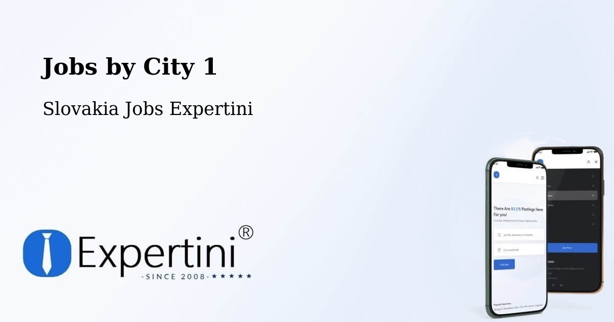 City Jobs in Slovakia - Expertini